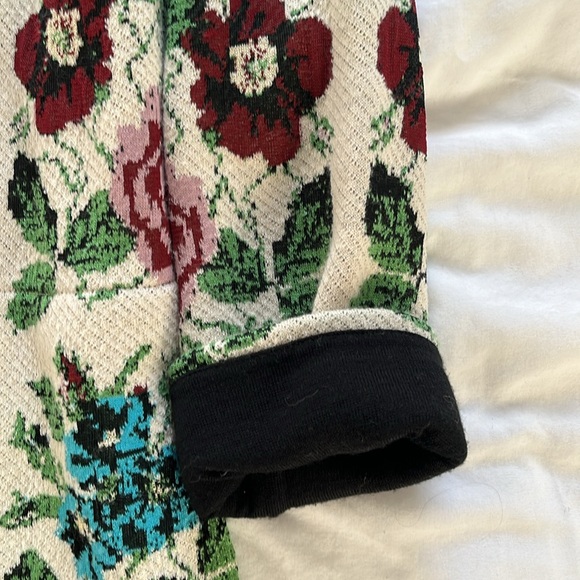 Anthropologie Aldo Martins Rose Pattern Cardigan - Picture 4 of 7